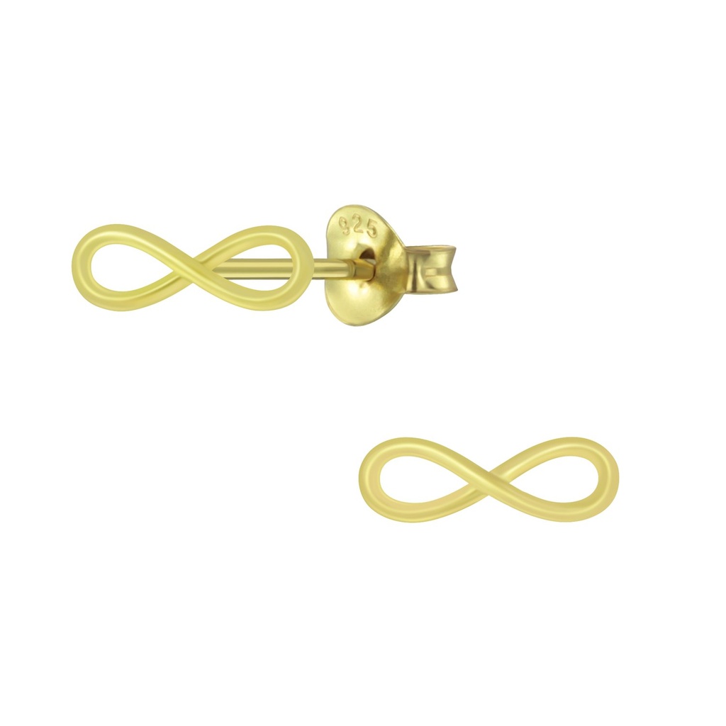 Puces d'oreilles infini en argent