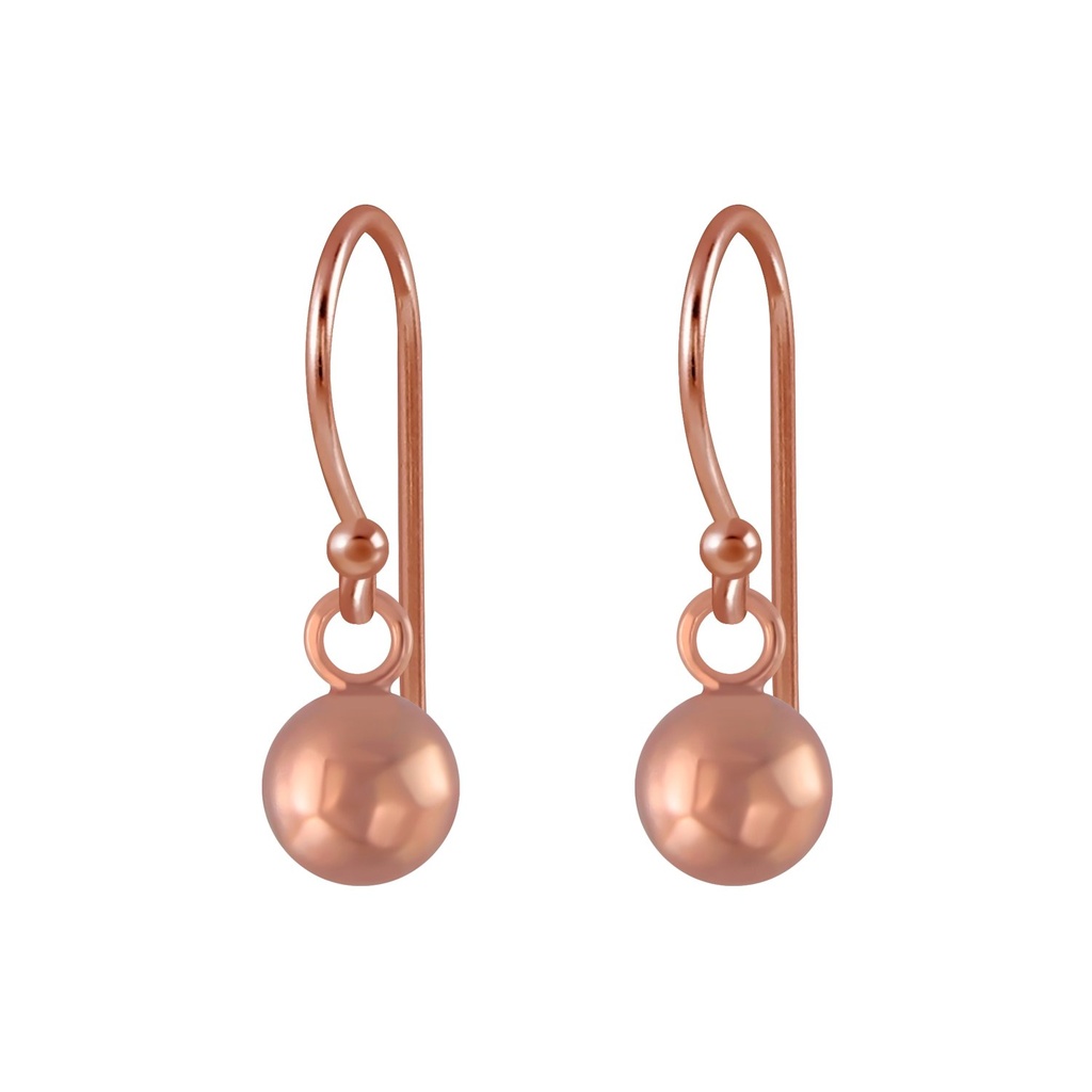 5mm Silver Ball Earrings