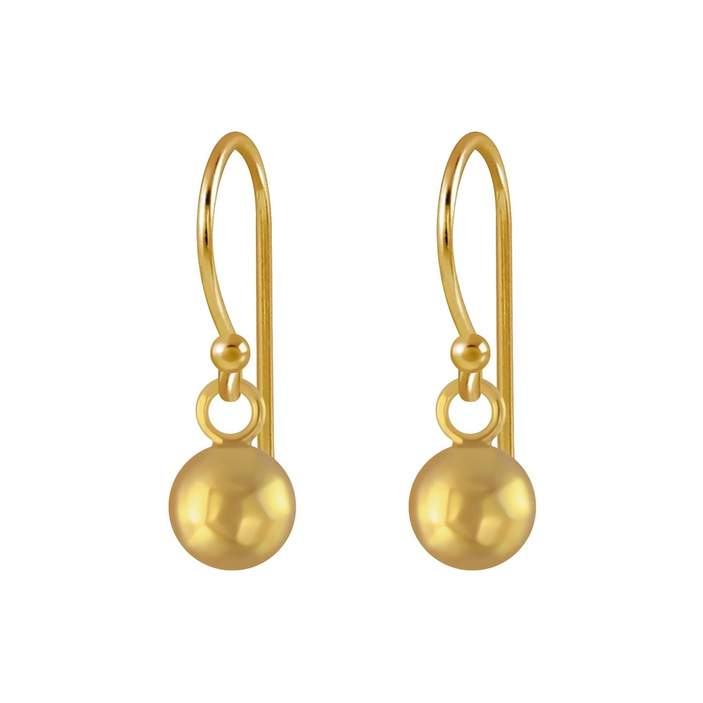 5mm Silver Ball Earrings