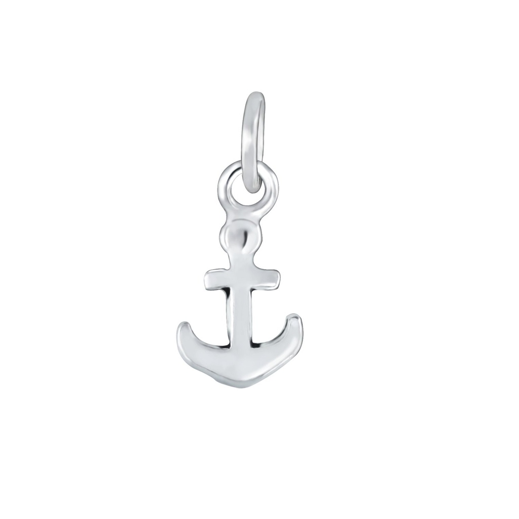 Pendentif ancre en argent