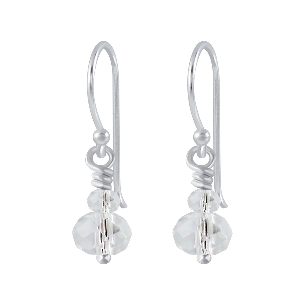 Silver Handmade Bead Earrings