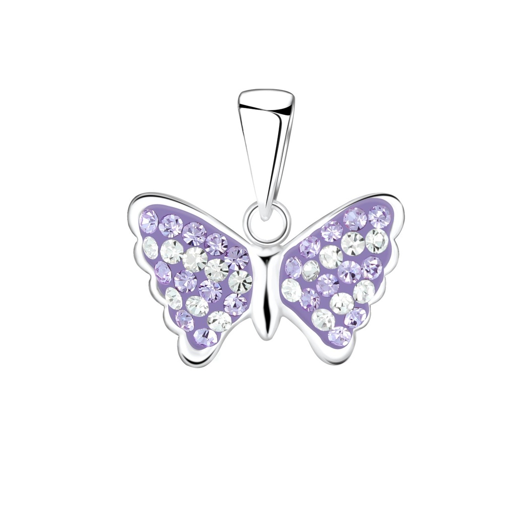 Silver Butterfly Pendant