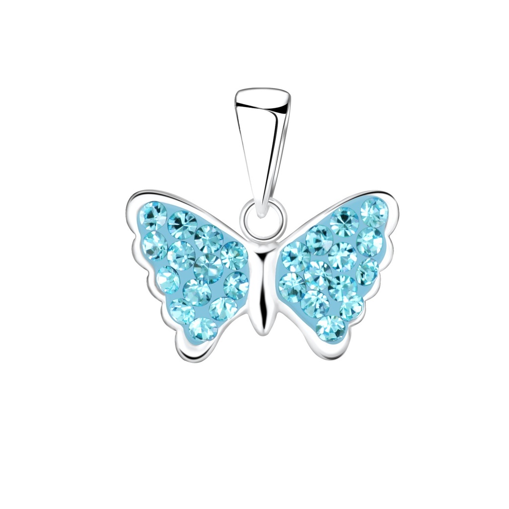 Silver Butterfly Pendant
