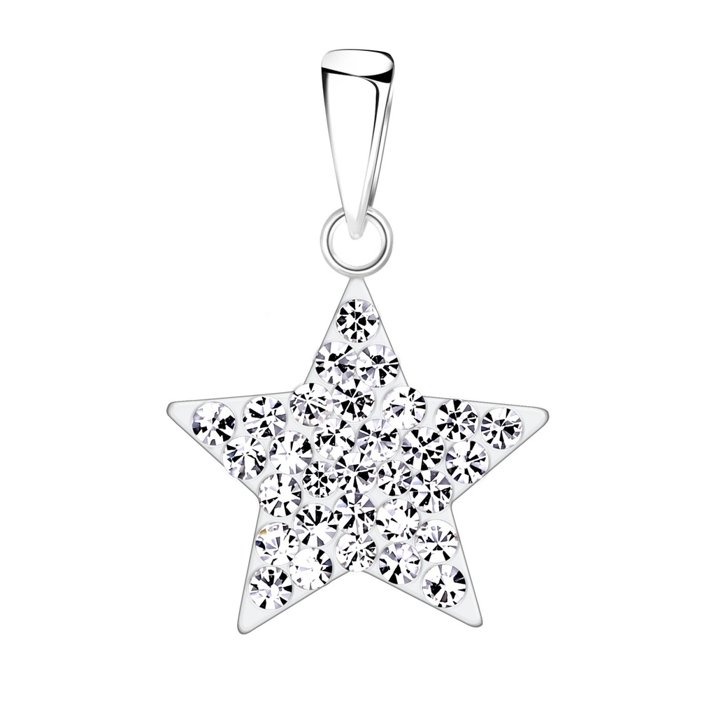 Pendentif étoile en argent
