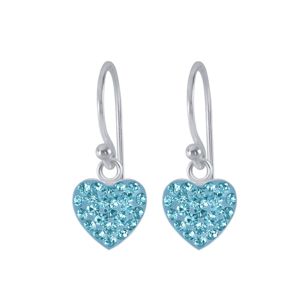 Silver Heart Earrings