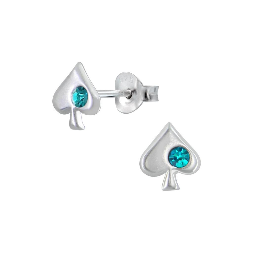 Puces d'oreilles pique en argent