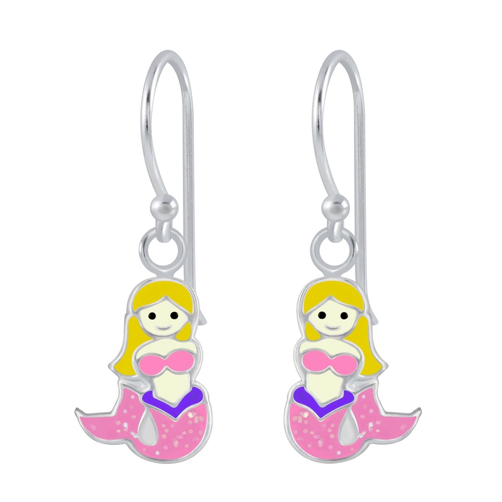 Silver Mermaid Earrings