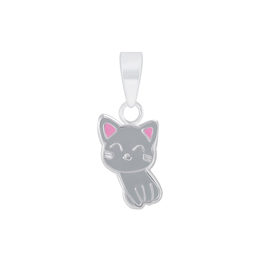 Silver Cat Pendant