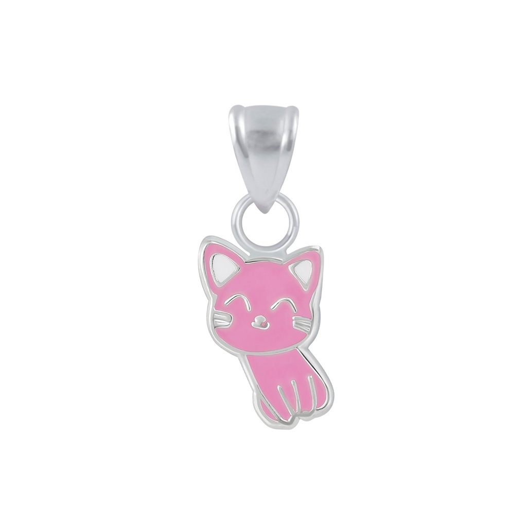 Silver Cat Pendant
