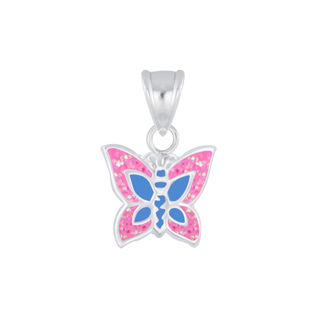 Silver Butterfly Pendant