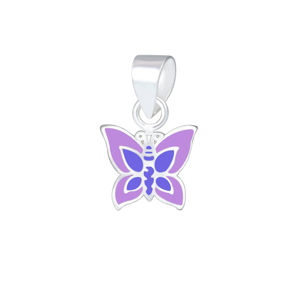 Pendentif papillon en argent