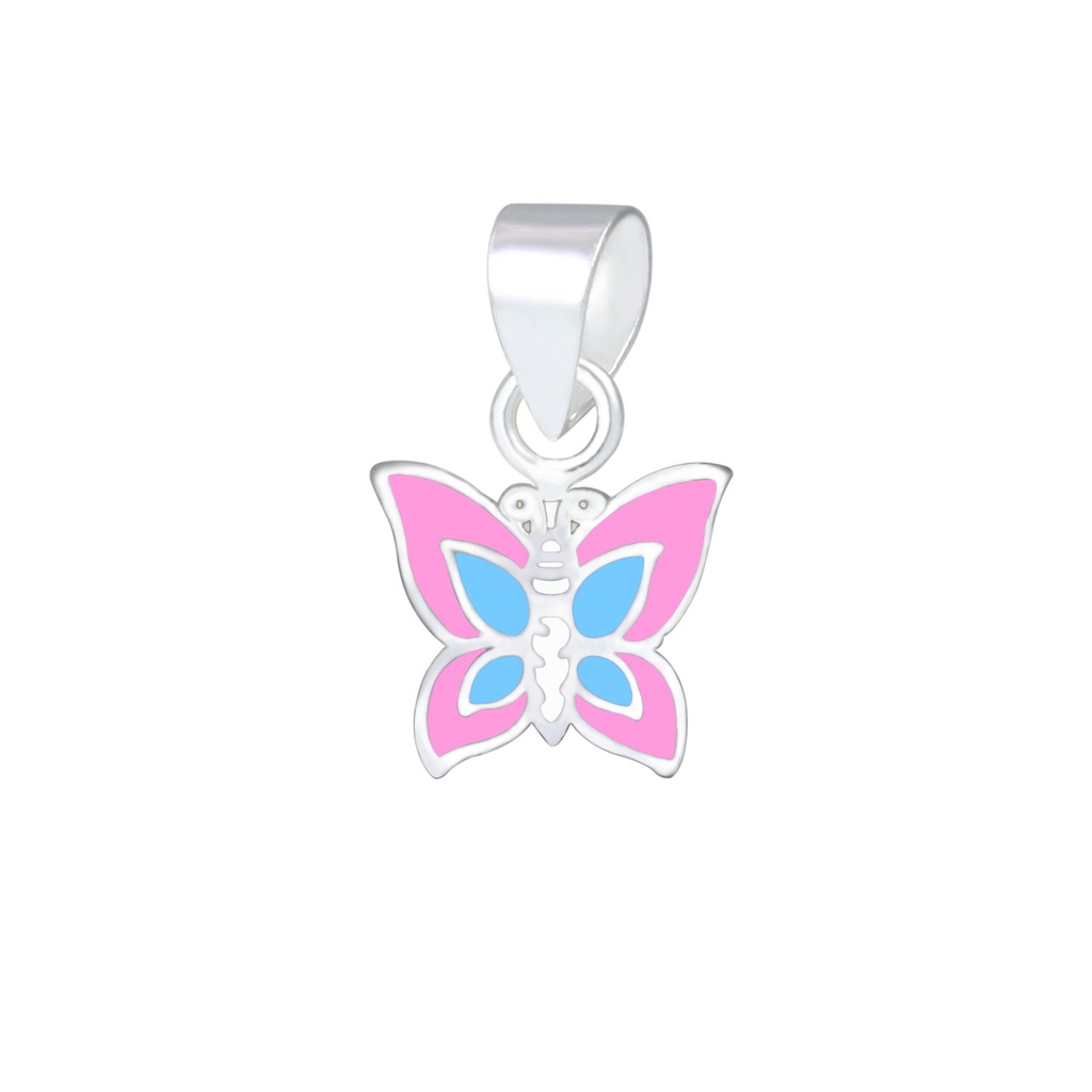 Silver Butterfly Pendant
