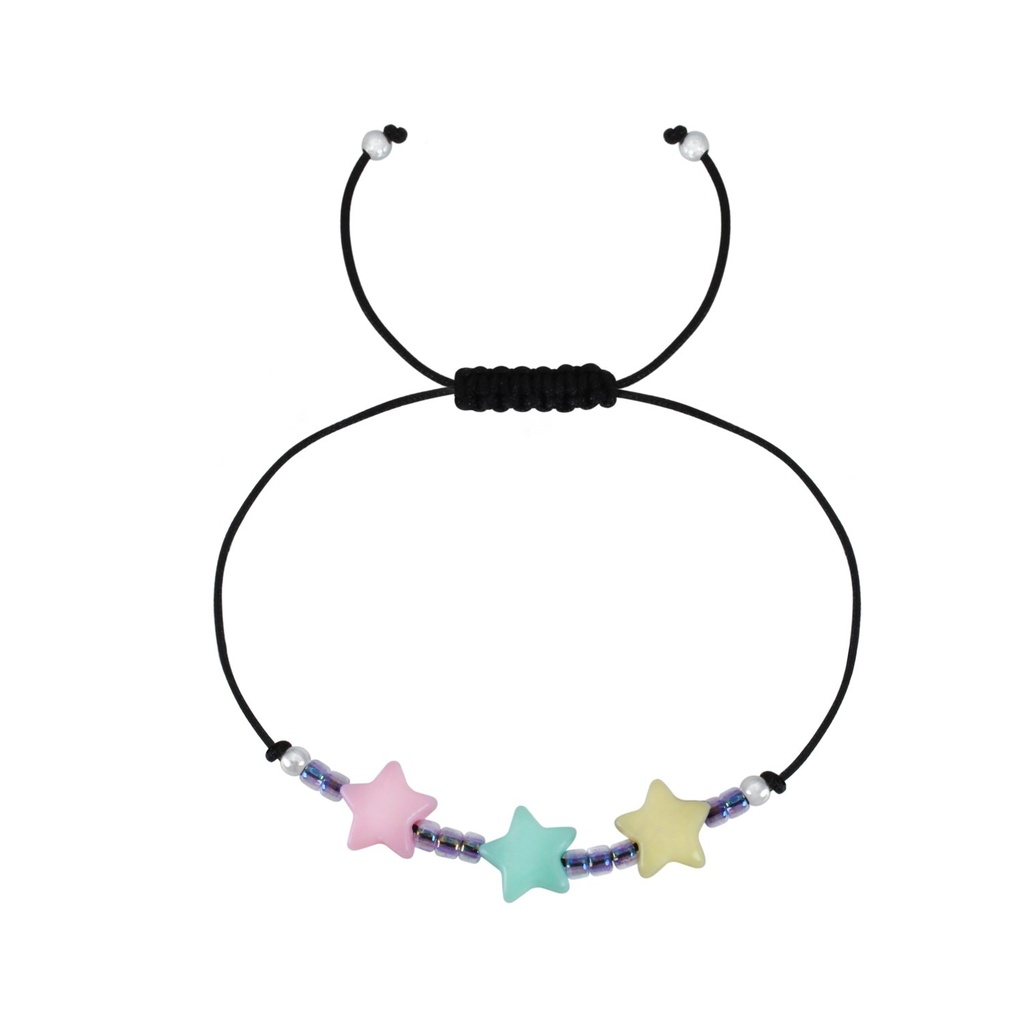 [10000997] Bracelet amitié étoile en argent