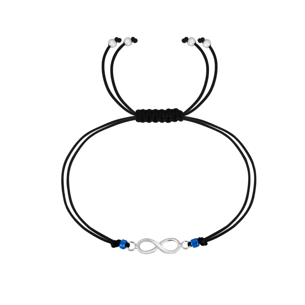 Bracelet amitié infini en argent