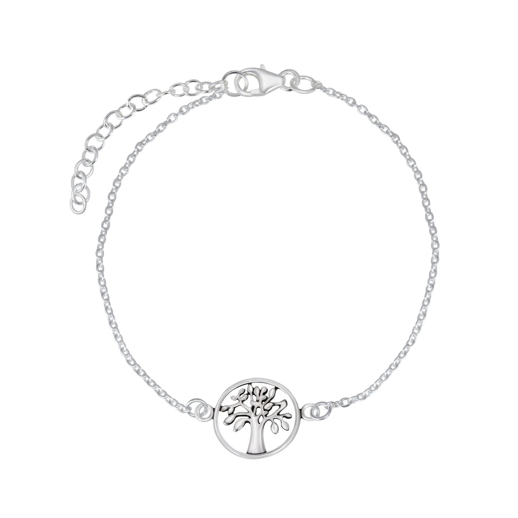 [10000939] Bracelet arbre de vie en argent