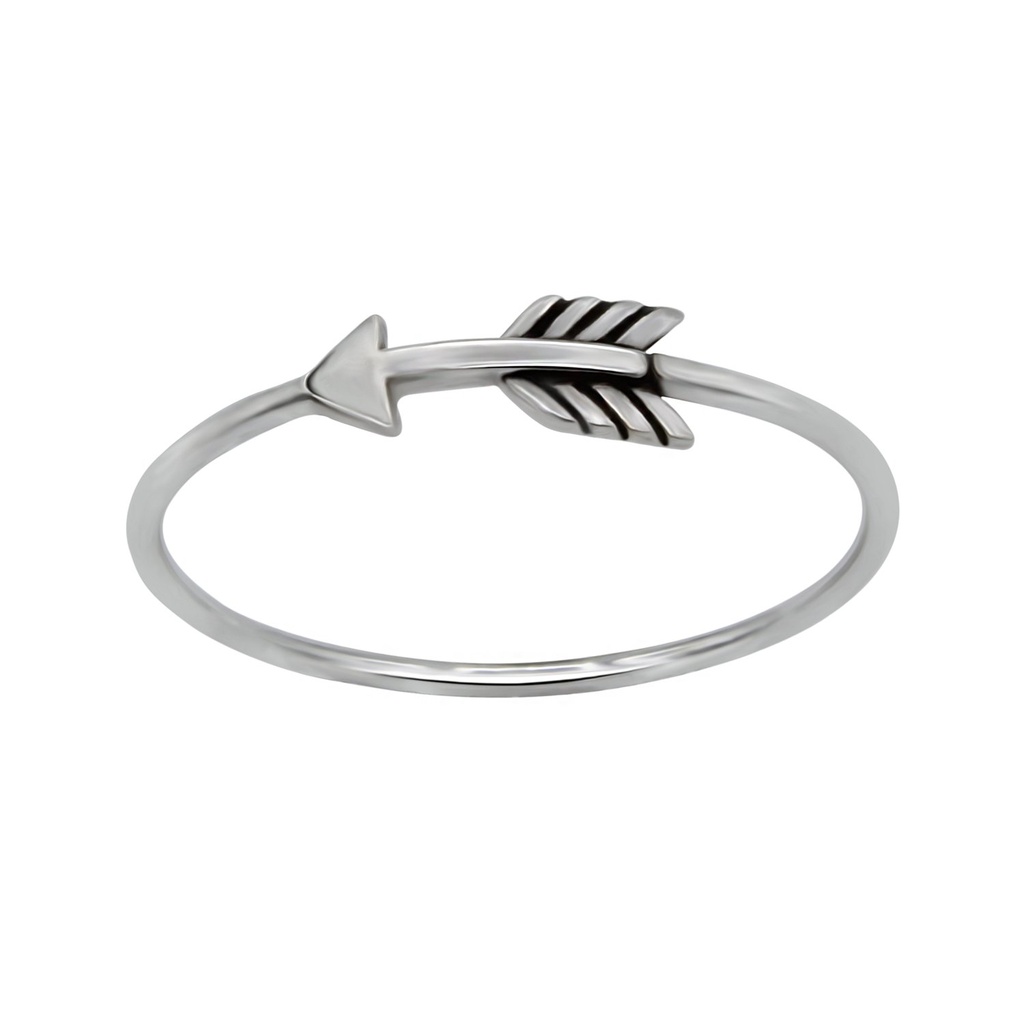 Bague flèche en argent