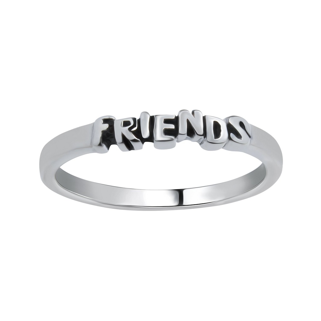 Silver Friends Ring