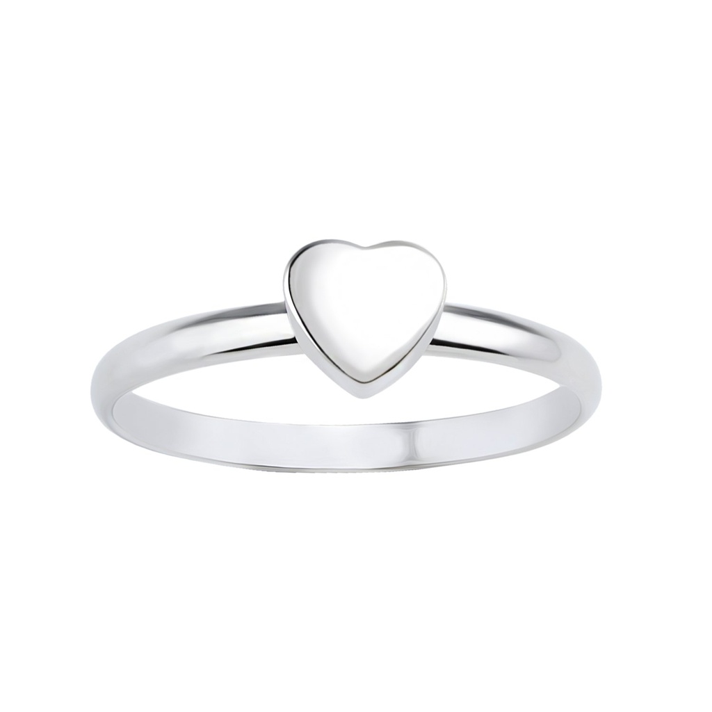 Silver Heart Ring