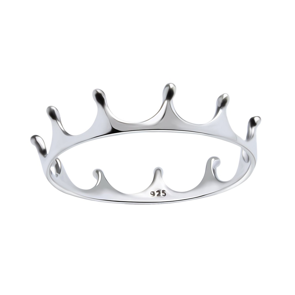 Silver Crown Ring