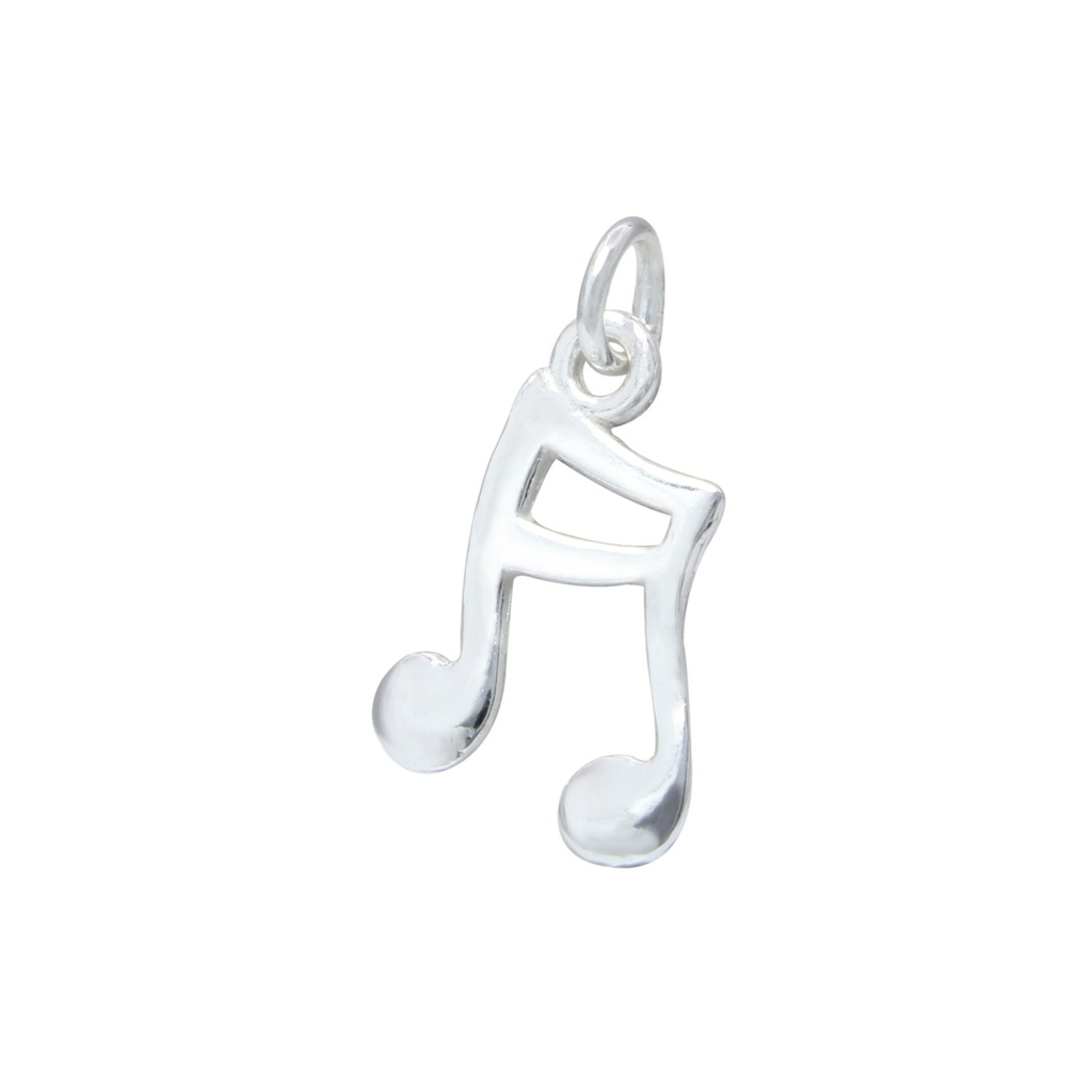 Pendentif note musicale en argent