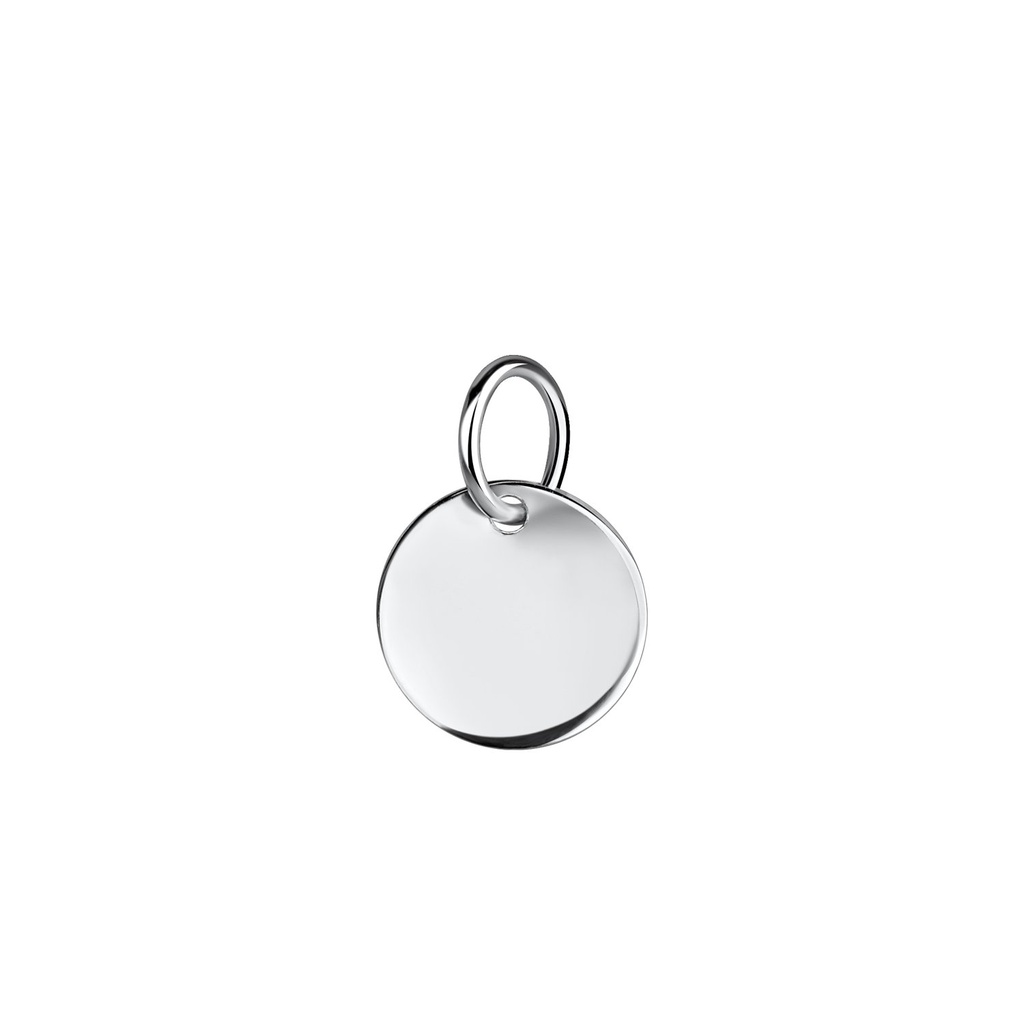 [10000485] Pendentif cercle en argent