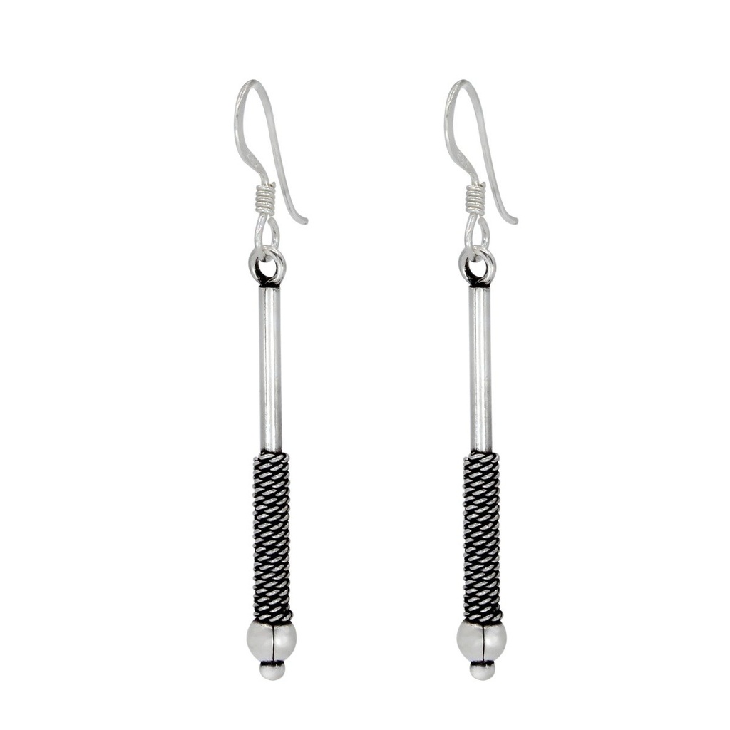 Silver Bali Earrings