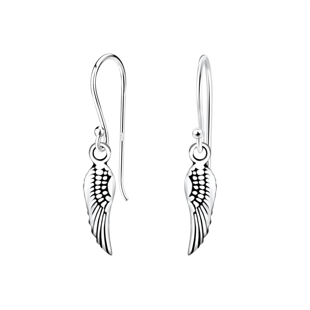 Silver Wing Earrings