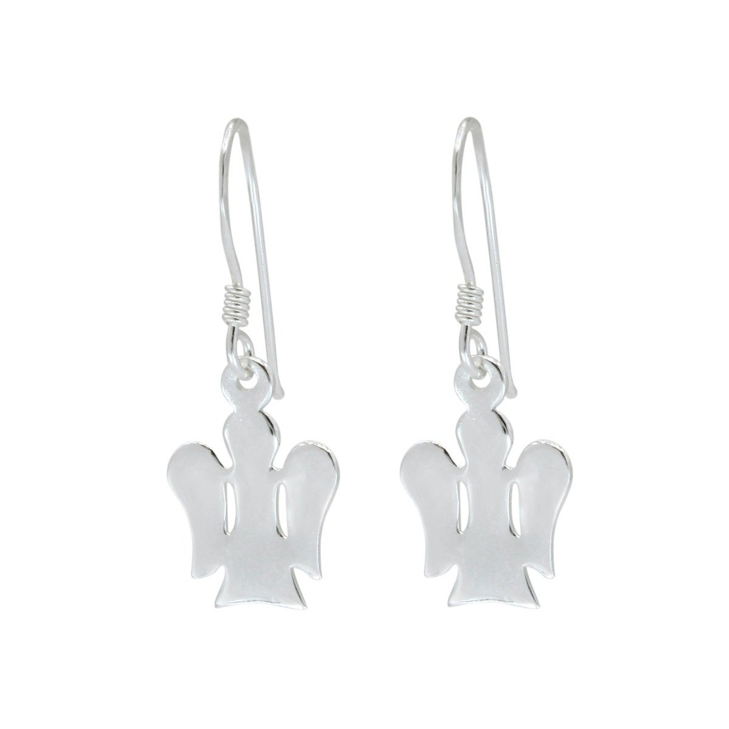 [10000400] Silver Angel Earrings