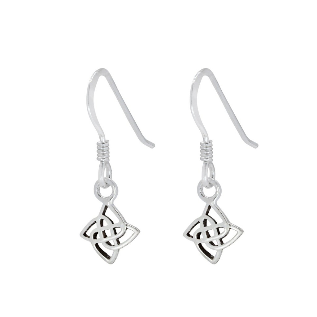 Boucles d'oreilles celtique en argent