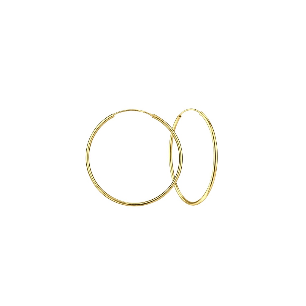 [10000313] Créoles en argent 30 mm