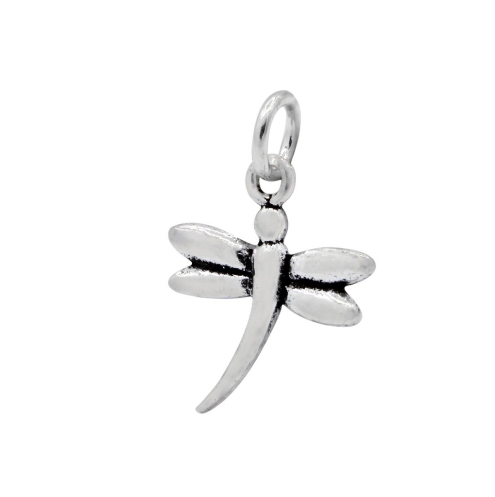 Silver Dragonfly Pendant