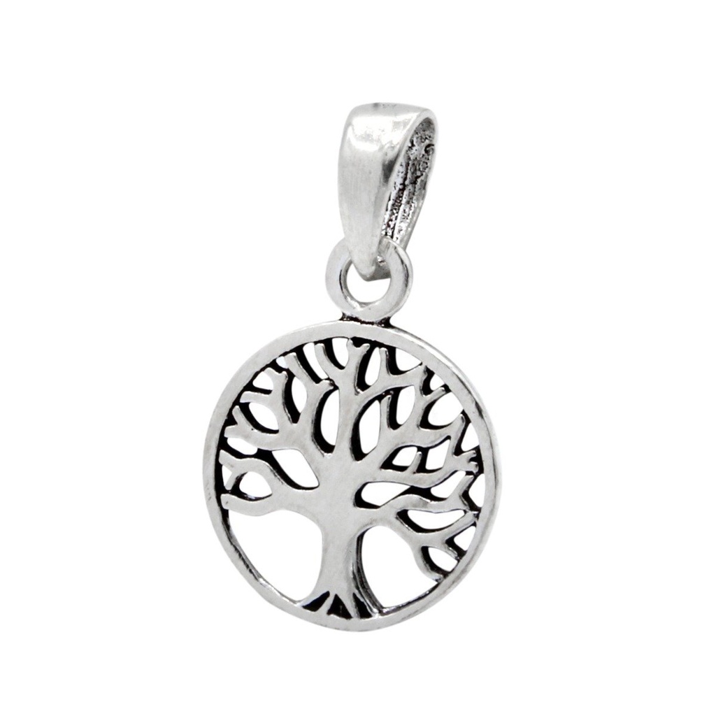 [10000291] Silver Tree of Life Pendant