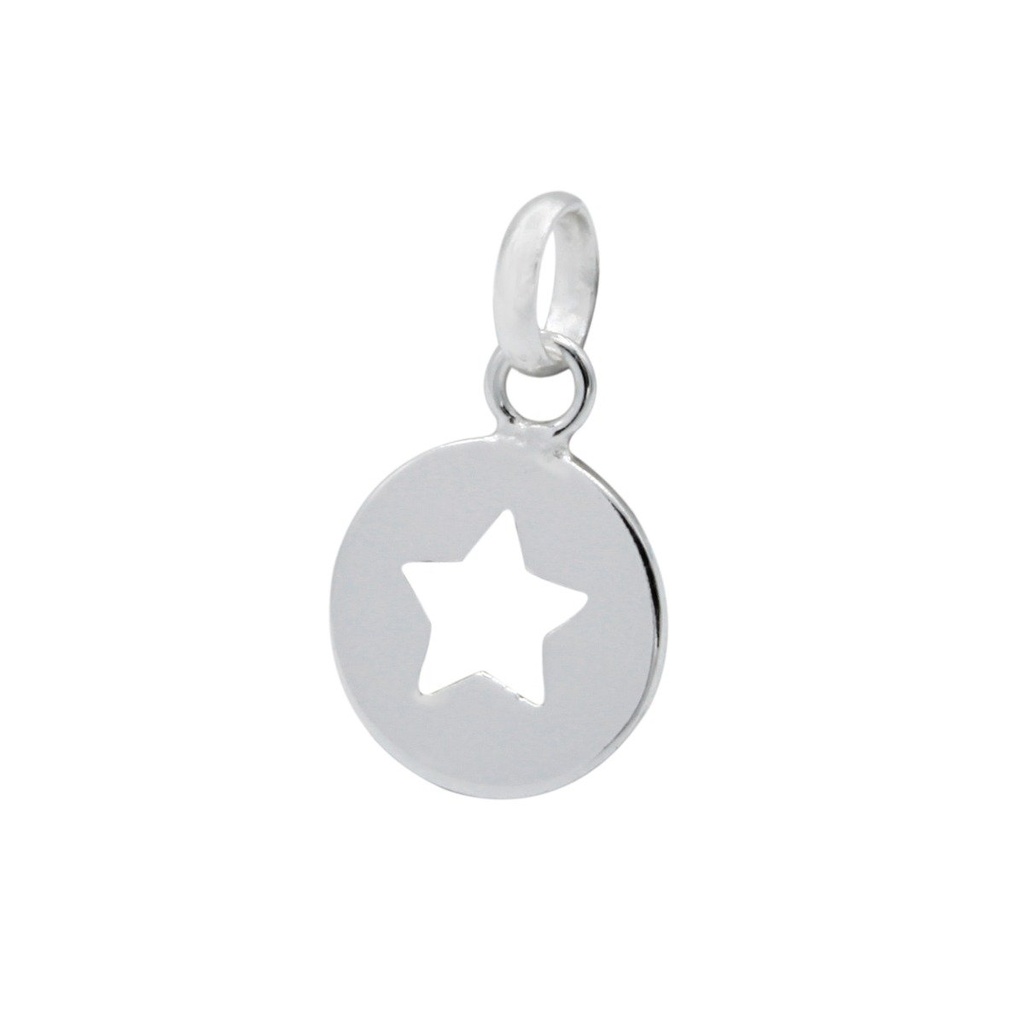 [10000287] Silver Star Pendant