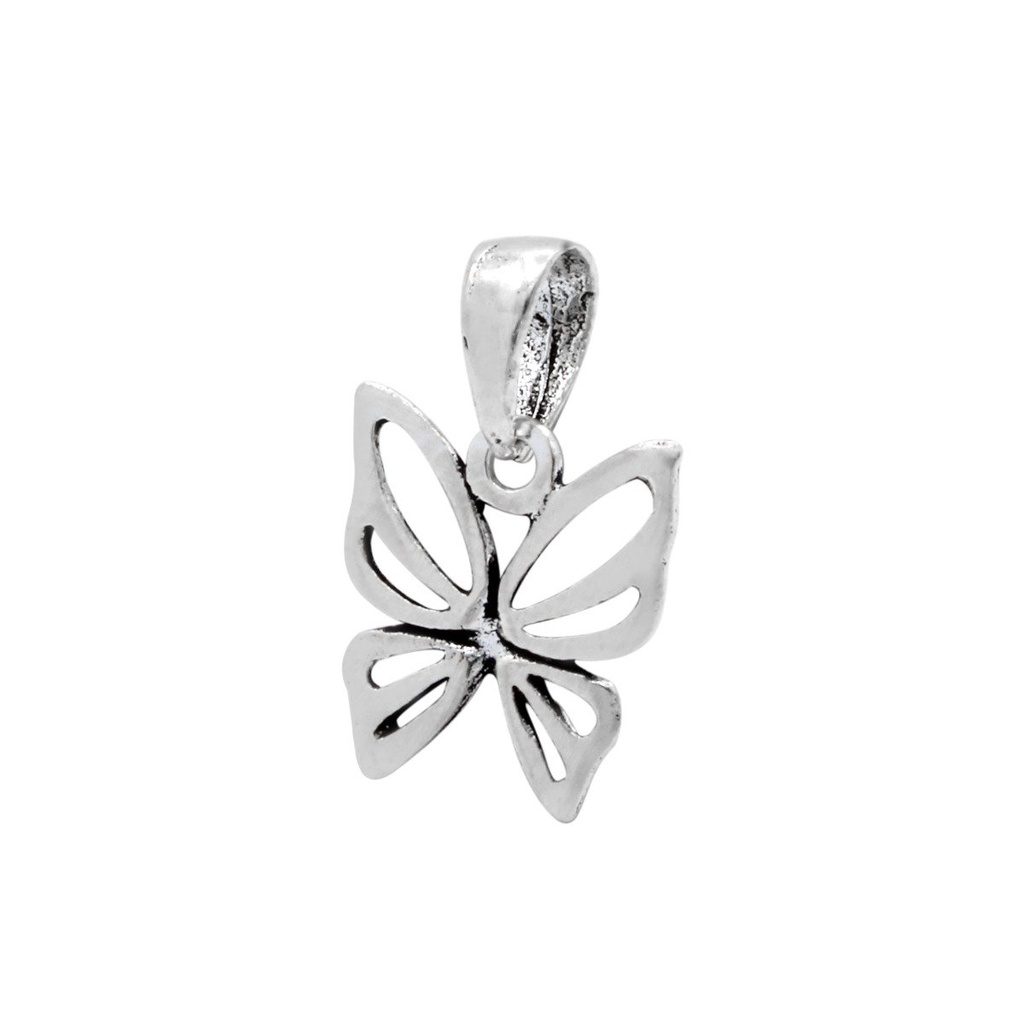 Pendentif papillon en argent