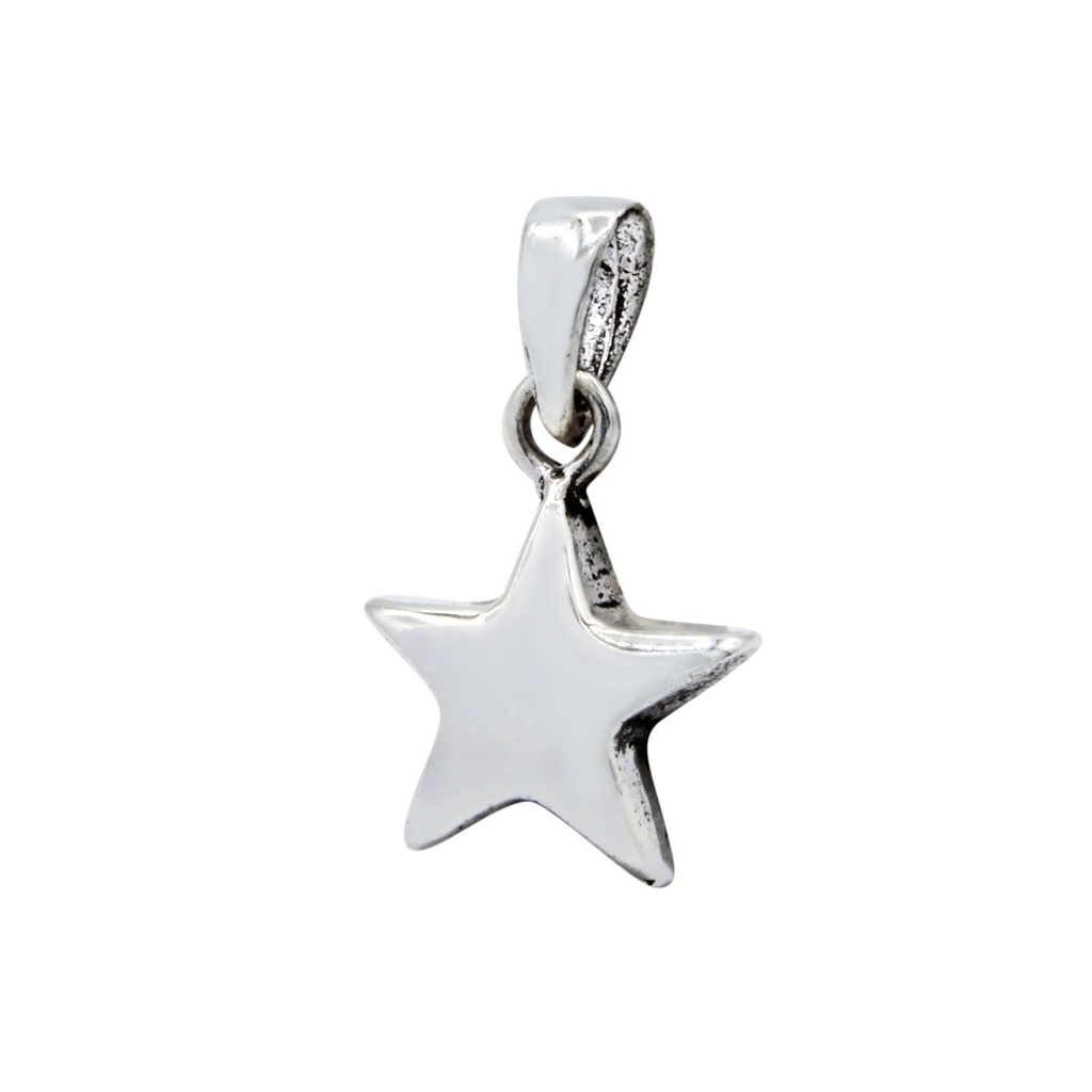 Pendentif étoile en argent