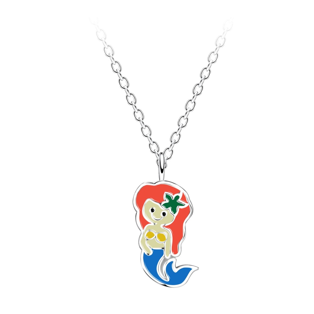 Collier sirène en argent