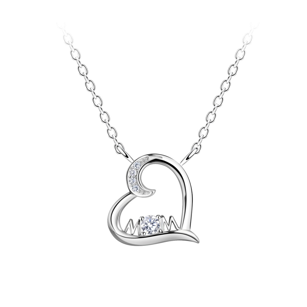 Collier cœur en argent