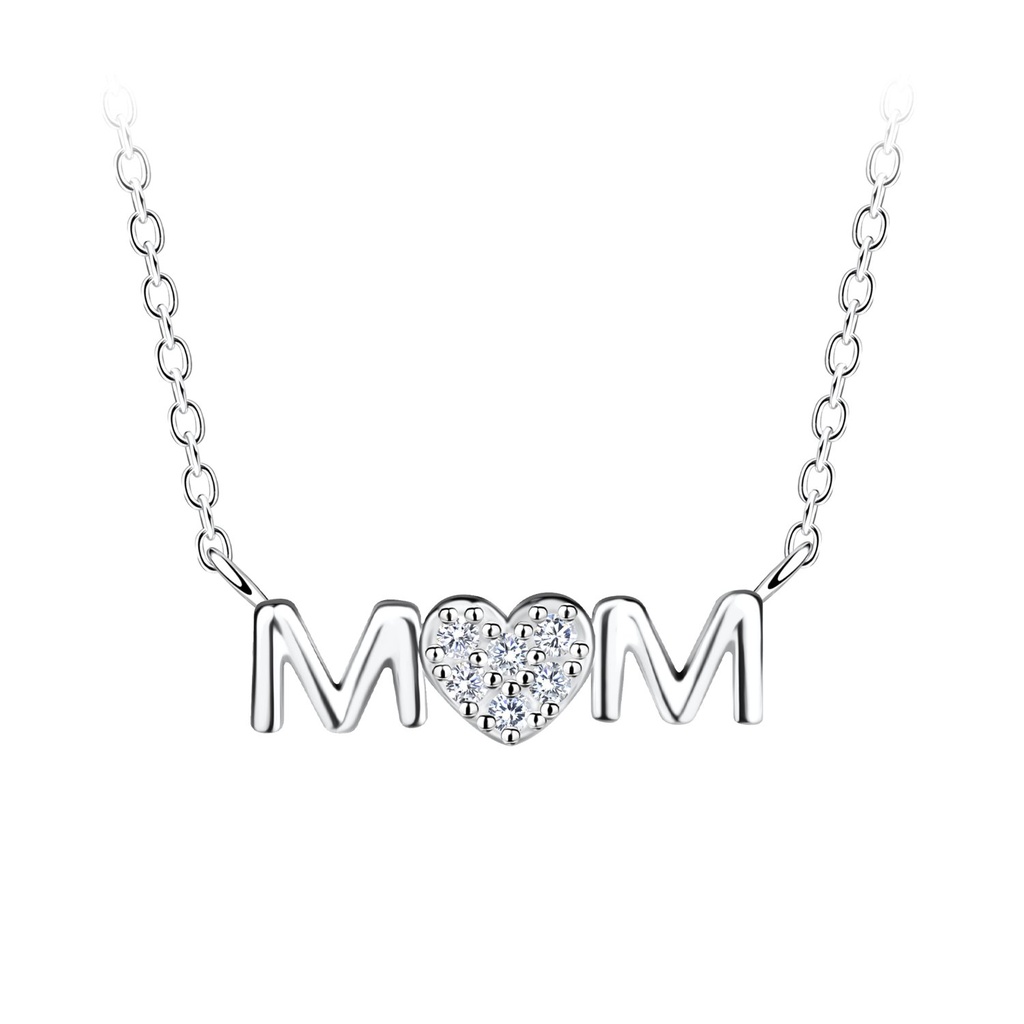 [10032210] Collier maman en argent