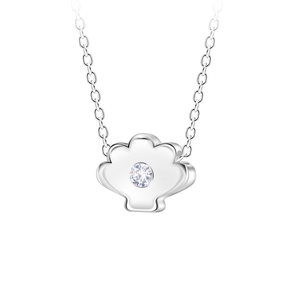 Silver Shell Necklace