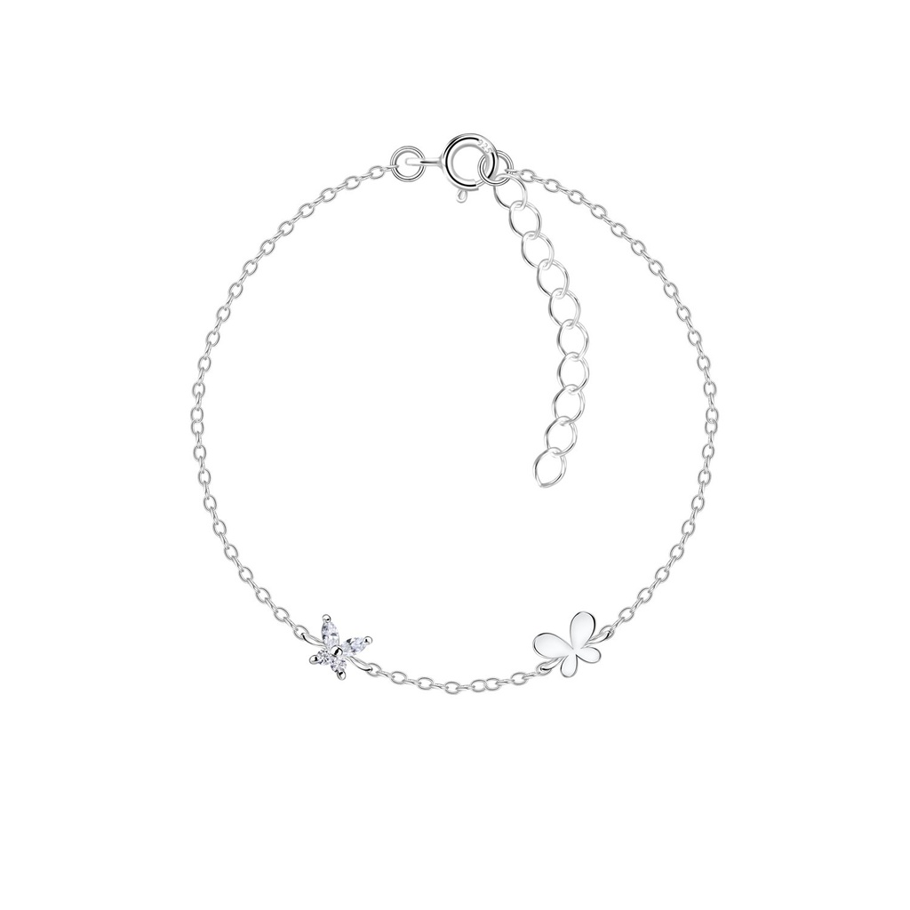 Silver Butterfly Bracelet