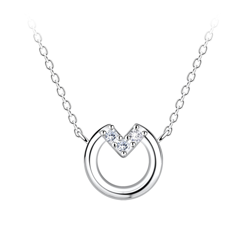 Collier cercle en argent