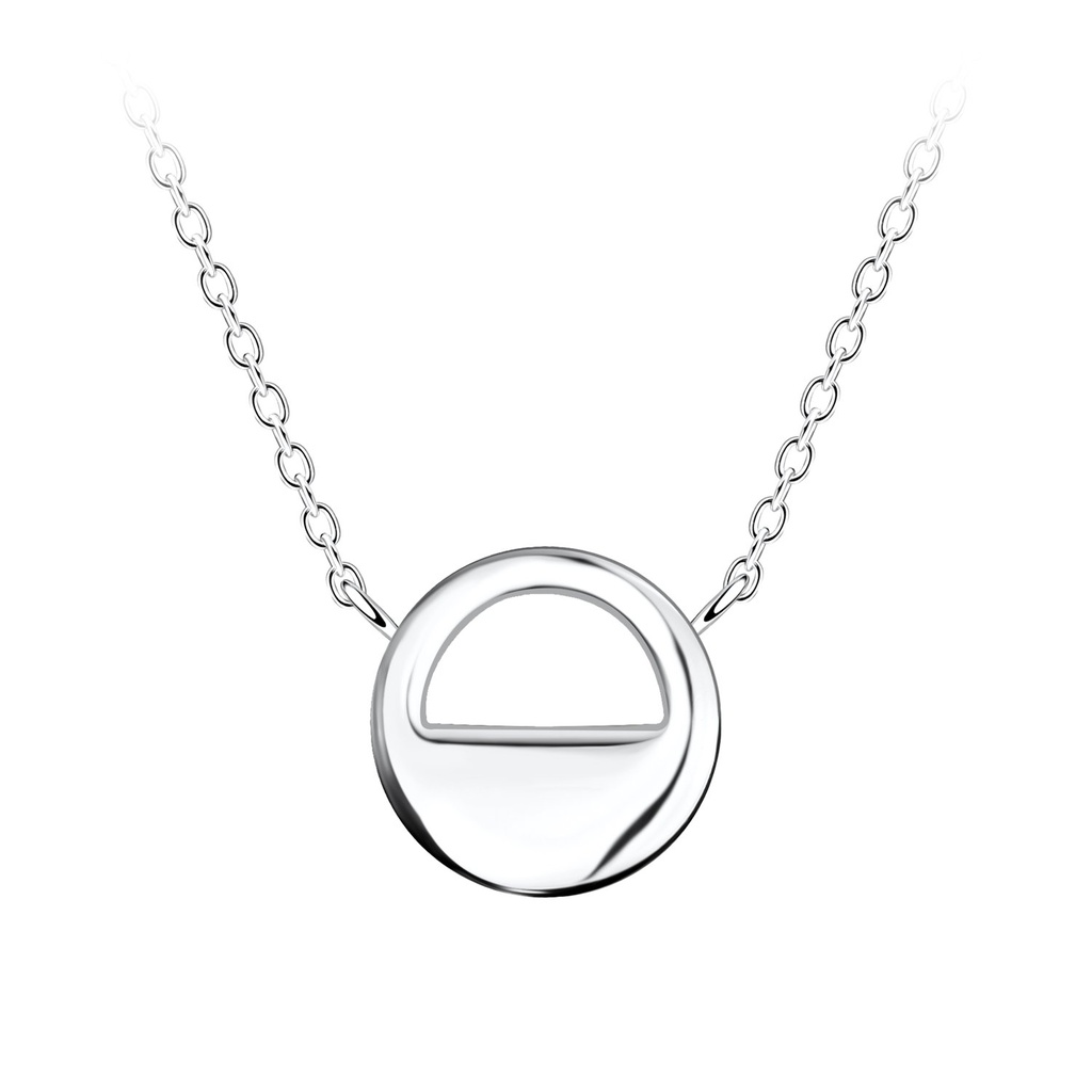 Silver Circle Necklace