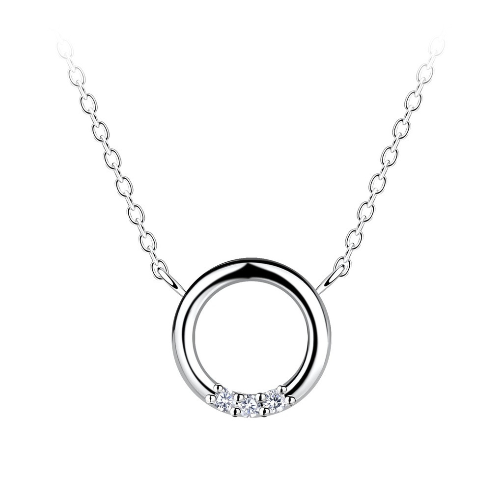 Collier cercle en argent