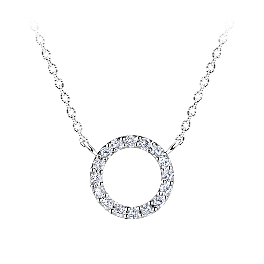 Silver Circle Necklace