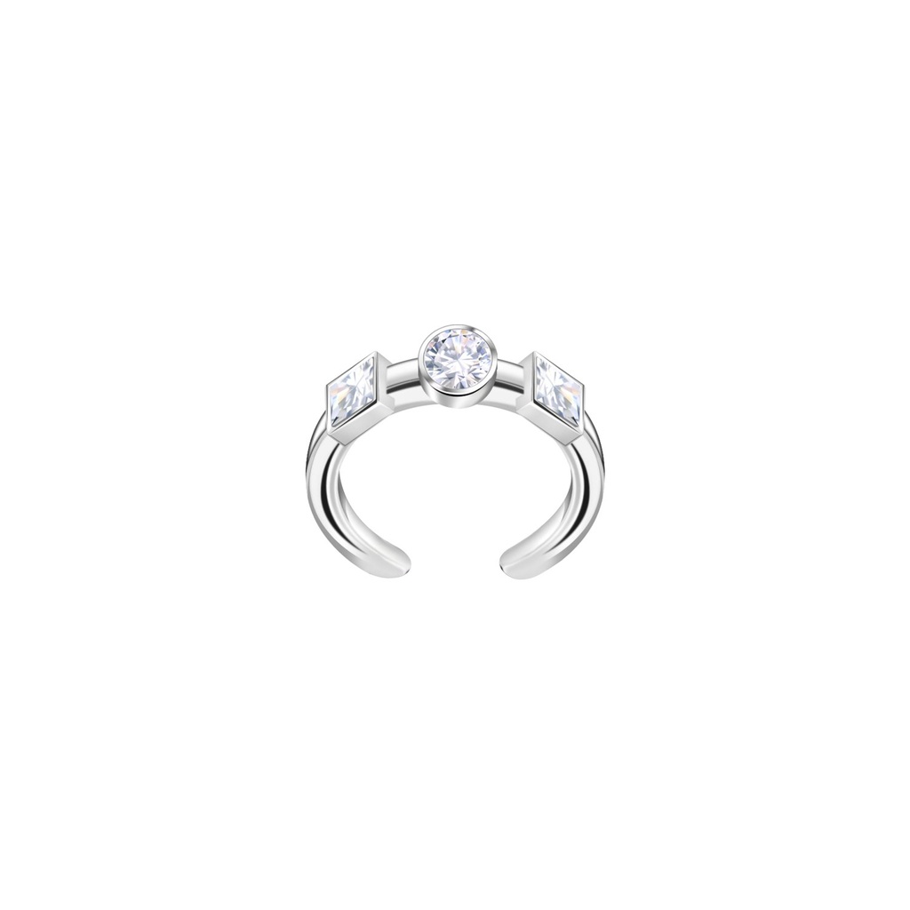 Ear cuff géométrique en argent