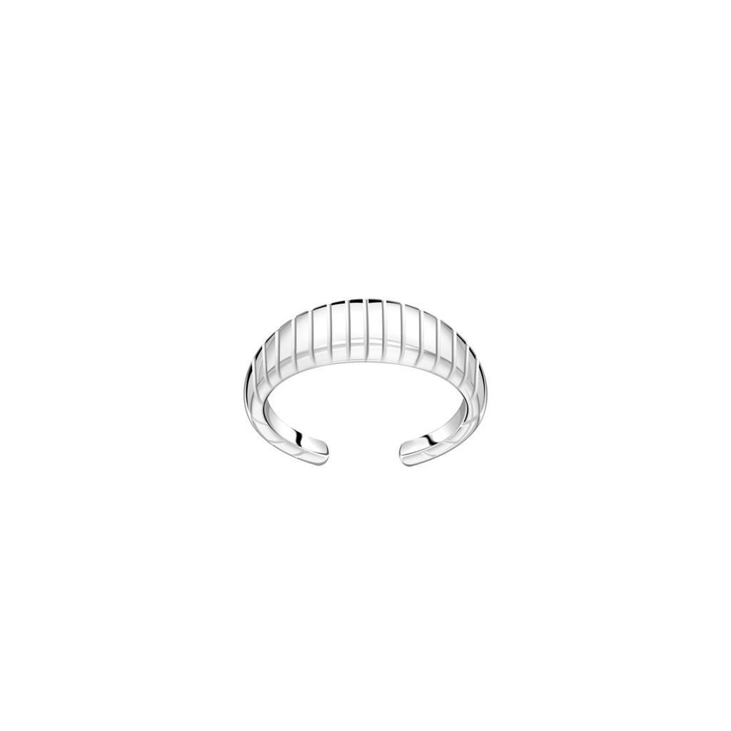 [10036417] Ear cuff à motifs en argent