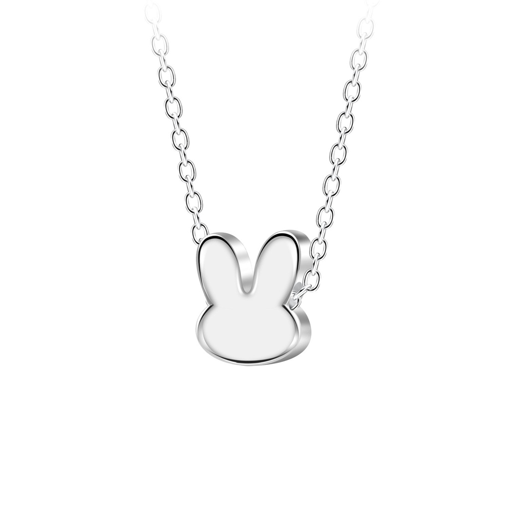 [10036136] Silver Rabbit Necklace