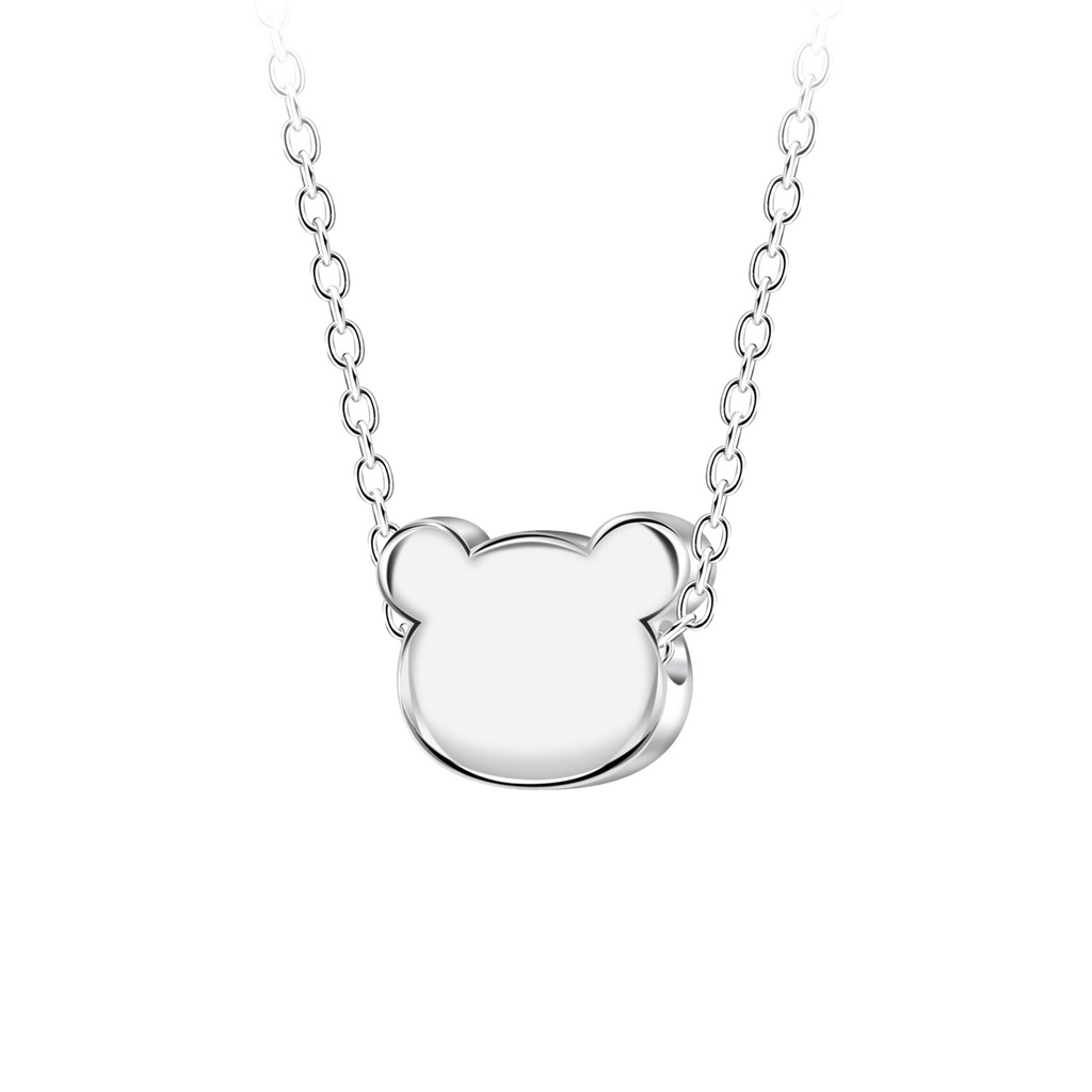 Collier ours en argent