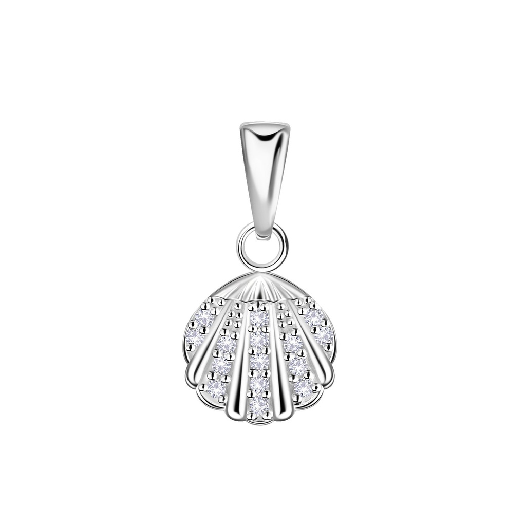 [10037277] Pendentif coquillage en argent