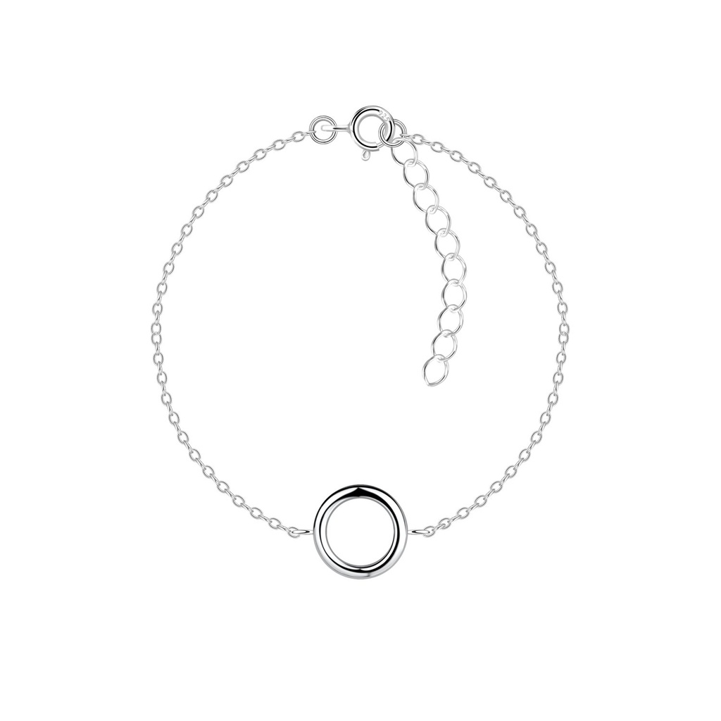 Bracelet cercle en argent